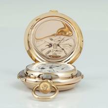 Thumbnail von Gedeon Thommen astronomische Grand Complication 18k Gold Taschenuhr 8 Komplikationen 1890