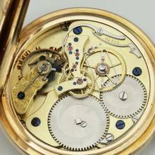 Thumbnail von A. Lange & Söhne Full Set“ 18k Gold qualität 1A Taschenuhr Seconde Morte um 1886 Sehr Selten </h1>