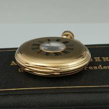 Thumbnail von A. Lange & Söhne 18k Gold ½ Savonette mit Chronograf Diamant Original Box und Zertifikat 1890. </h1>