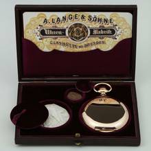 Thumbnail von A. Lange & Söhne Ungetragene 58mm/159g Anker Chronometer Original Box zertifikat 18k Gold 1901