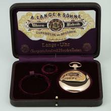 Thumbnail von A. Lange & Söhne 55mm Gr 130g schwere Qualität 1A Taschenuhr 18k Gold mit Box & Zertifikat 1906 </h1>