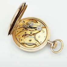 Thumbnail von Patek Philippe Gondolo Mint 56mm Chronometro Gondolo 18k Gold mit Original-Box um 1914. Full Set Box und Papiere