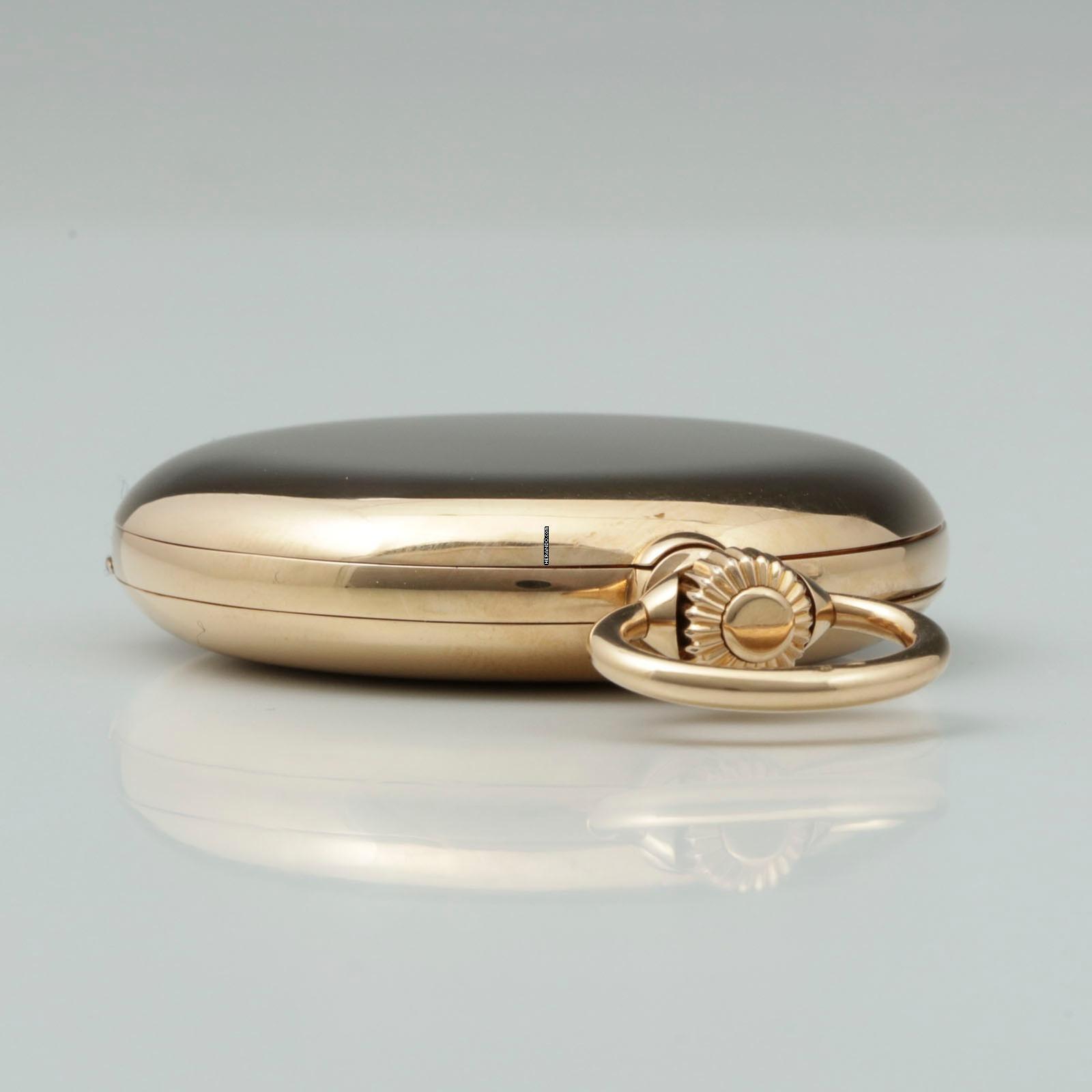 Thumbnail von Richard Glaeser Glashütter Rarität 1A 18k Gold Taschenuhr Reseller Eduard Fleischer Glashütte & Dresden