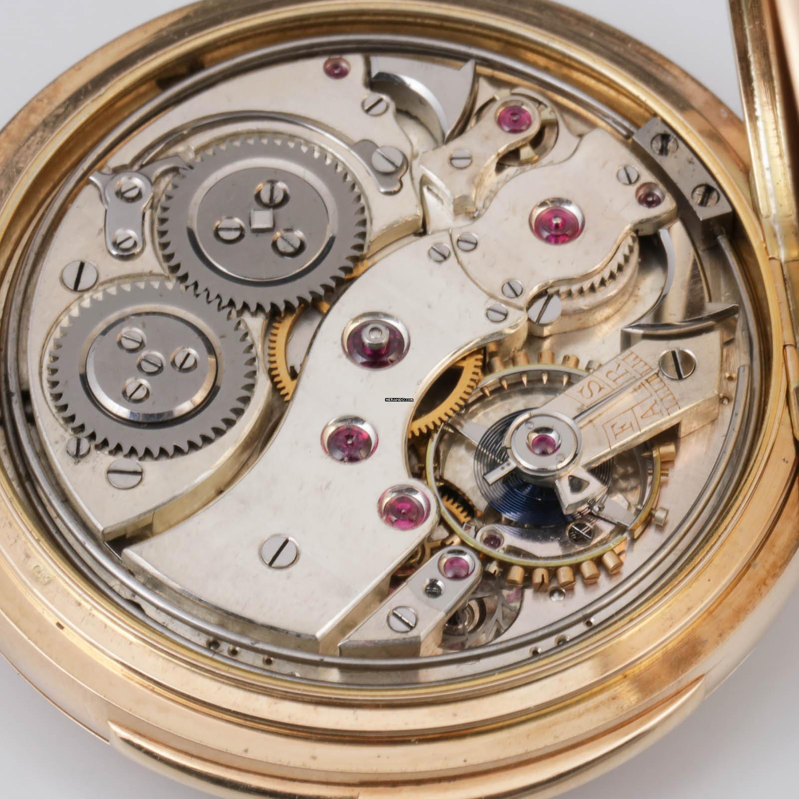 Thumbnail von unbekannt Anker-Chronometer 14k Gold mit Minuten Repetition in feine Qualität seltenes Werk 1920