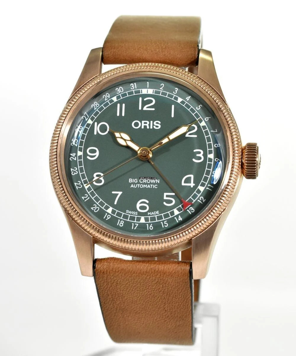  Oris Big Crown Pointer Date 80th Anniversary Edition Ref. 01 754 7741 3167-07 5 20 58BR 