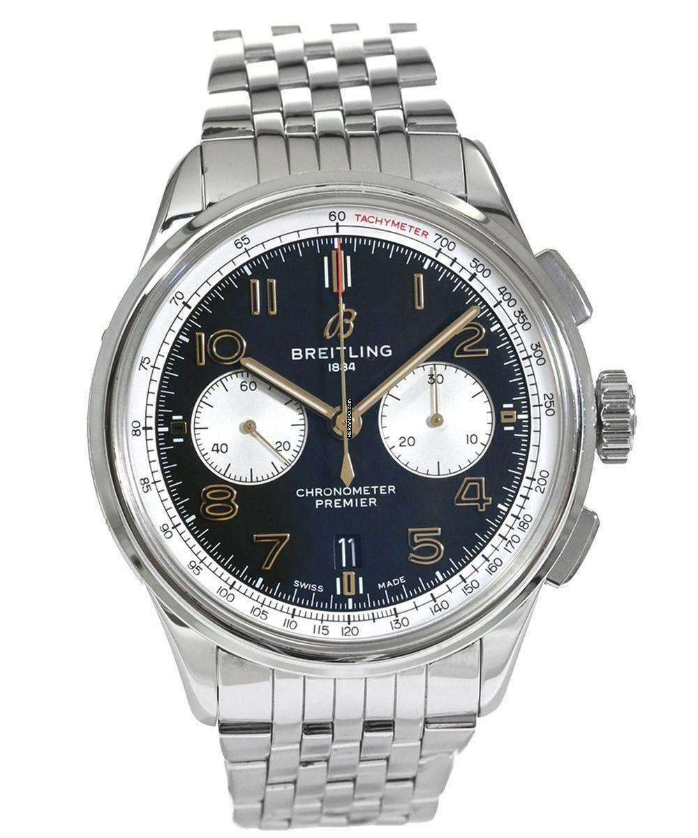 Breitling Premier B01 Norton Chronograph 42 Ref. AB0118A21B1X1