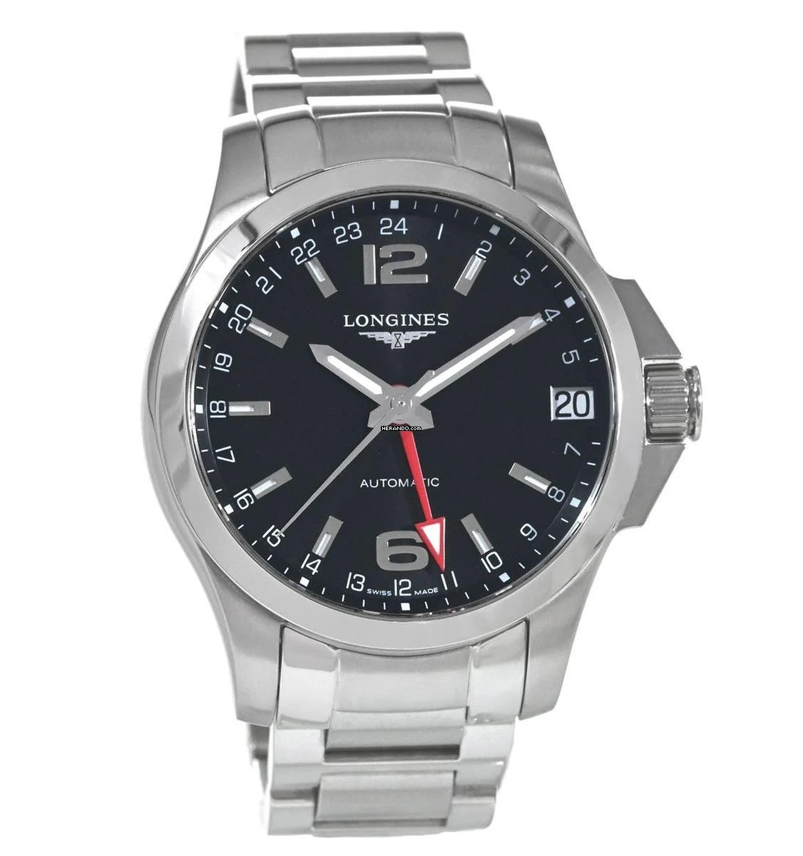 Longines Conquest GMT Ref. L3.687.4.56.6 </h1>