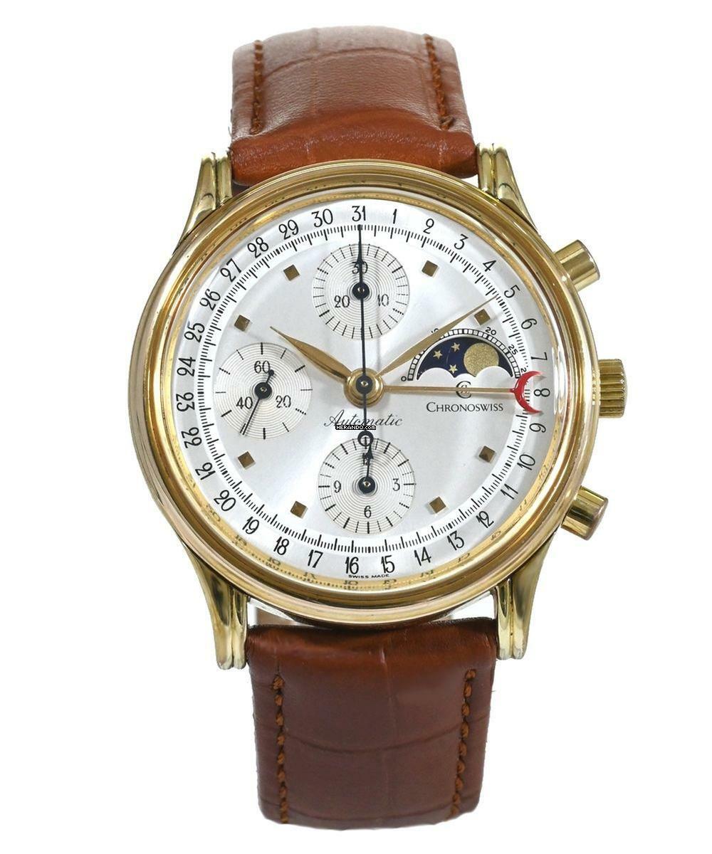  Chronoswiss Lunar Mondphasen Chronograph Automatik Ref. CH77951 </h1> 