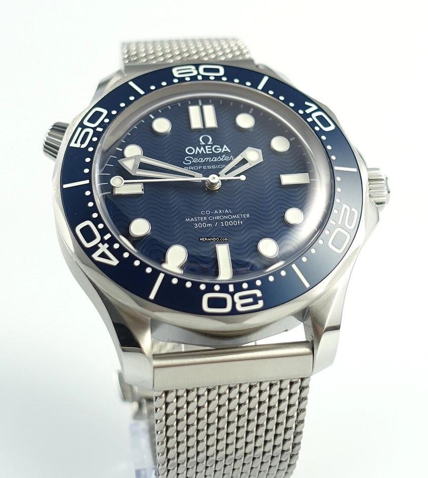  Omega Seamaster Diver 300 M James Bond 60Th Aniversary 210.30.42.20.03.002 