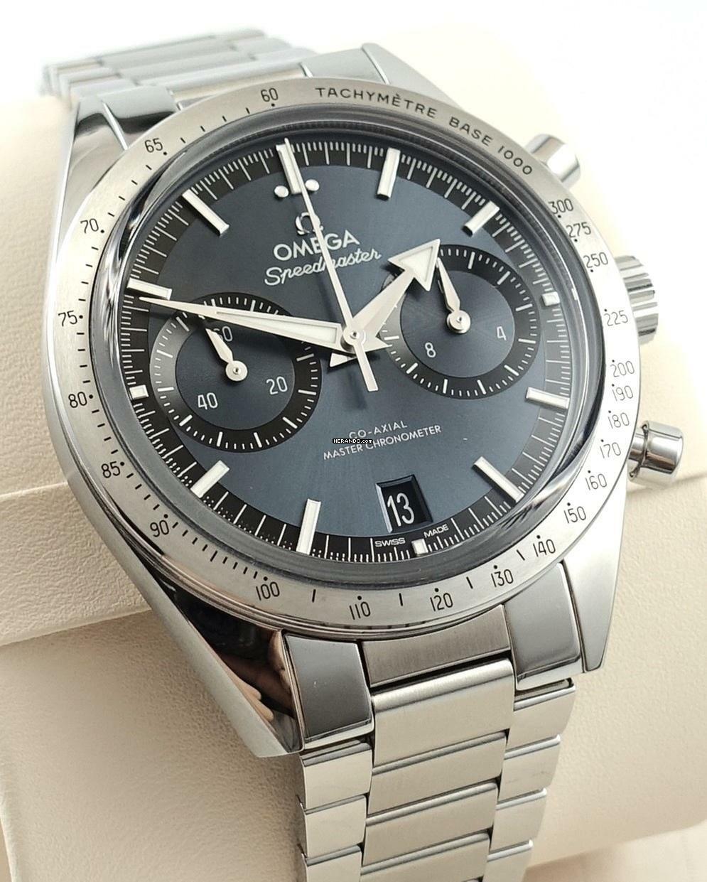  Omega Speedmaster '57 Chronograph Blue 