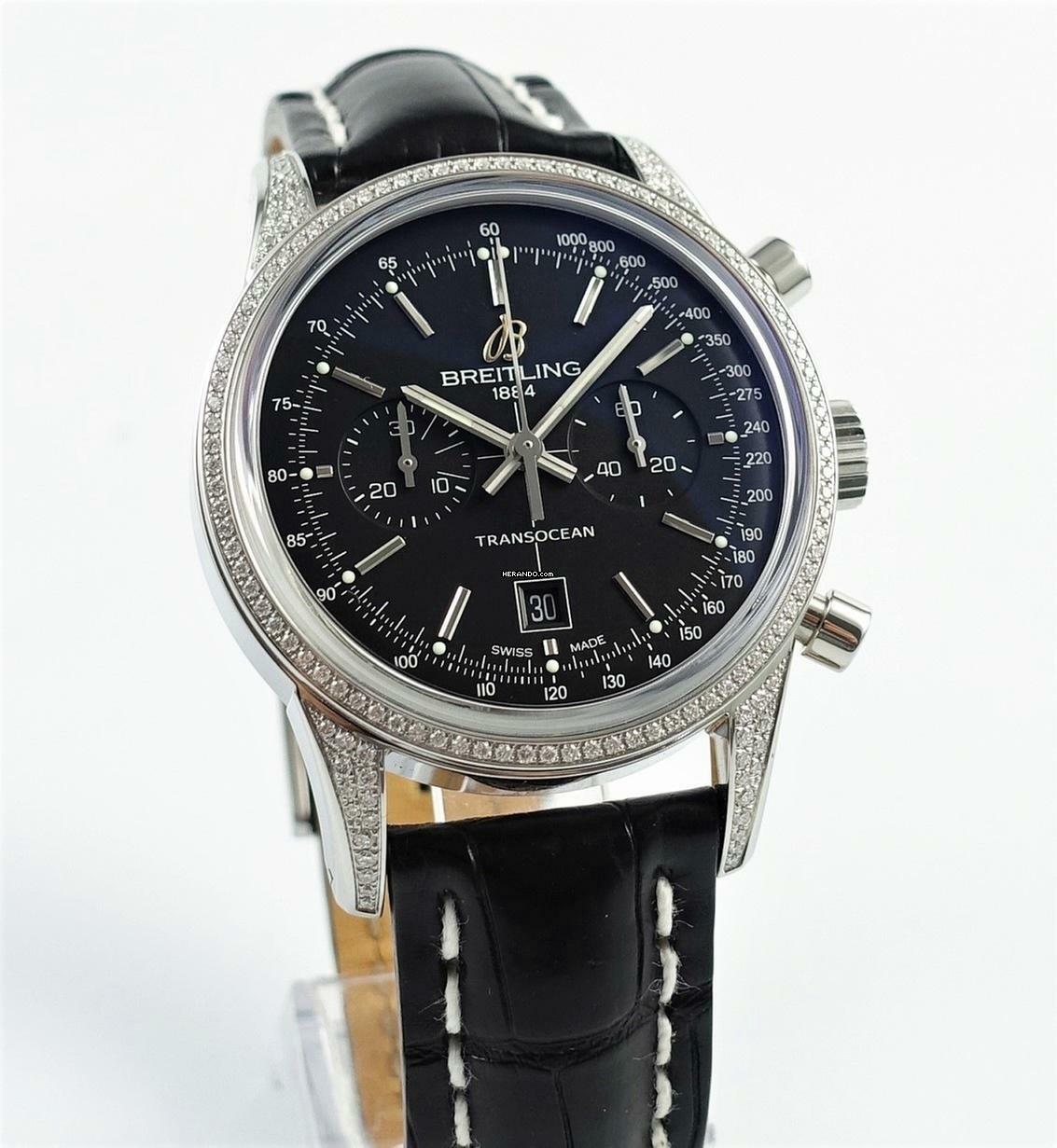  Breitling Transocean Chronograph 38 A4131063BC067 
