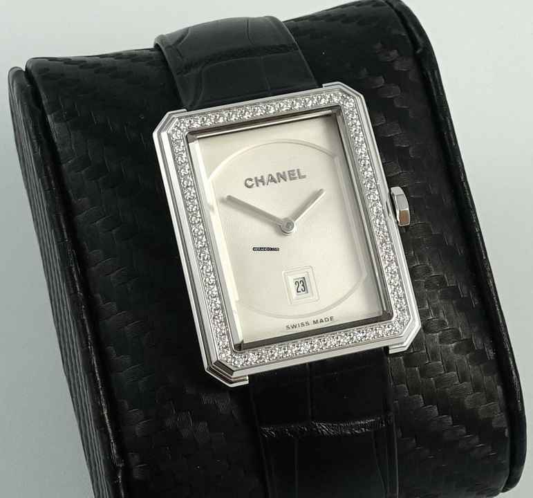  Chanel Boy-Friend White Gold Diamonds 