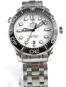  Omega Seamaster Diver 300 M White 