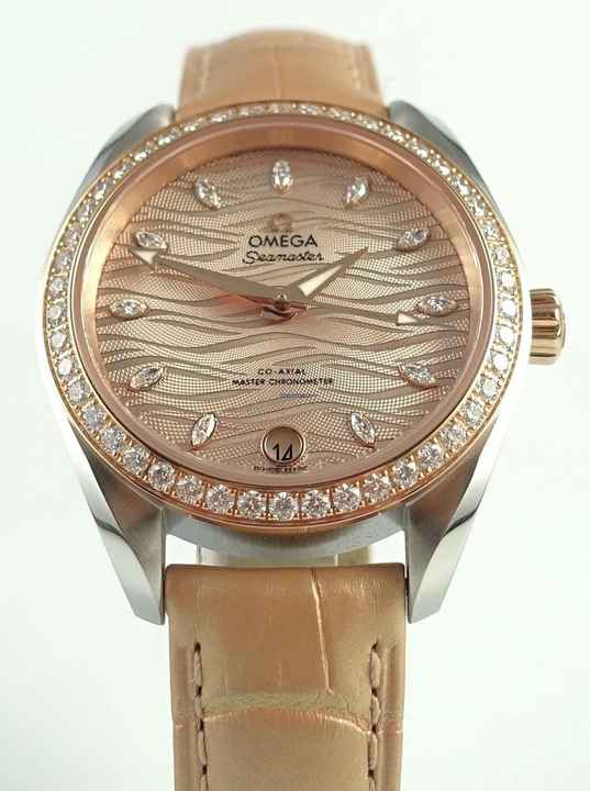  Omega Seamaster Aqua Terra 150m Stahl/Gold Brillanten 