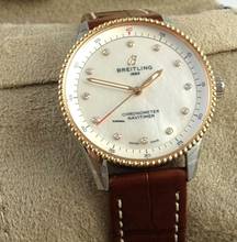 Thumbnail von Breitling Navitimer 32 Stahl / Gold Brillanten