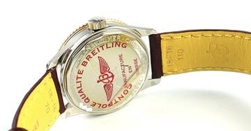 Thumbnail von Breitling Navitimer Automatic 35 Stahl/Gold Brillanten