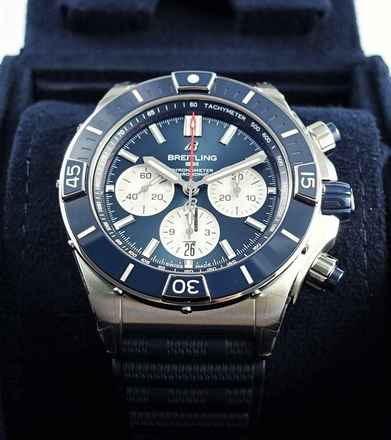  Breitling Chronomat Super Chronomat B01 44 Blue 