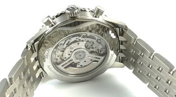 Thumbnail von Breitling Navitimer 1 B01 Chronograph 46 Green Full Set / New Watch