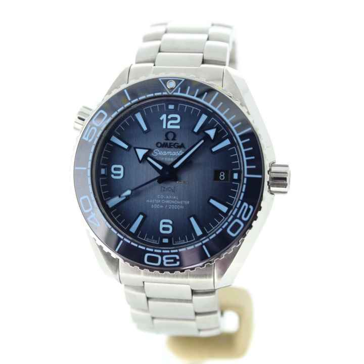  Omega Seamaster Planet Ocean 600m Co-axial Master Summer Blue 