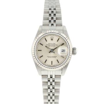  Rolex Lady-Datejust 26 Steel Jubilee Fluted Silver Dial Service '25 </h1> 