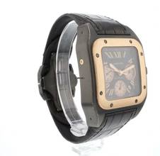 Thumbnail von Cartier Santos 100 XL Steel Rosegold Chronograph </h1>