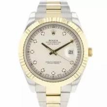 Thumbnail von Rolex Datejust II Fluted Ivory Diamond Dial </h1>