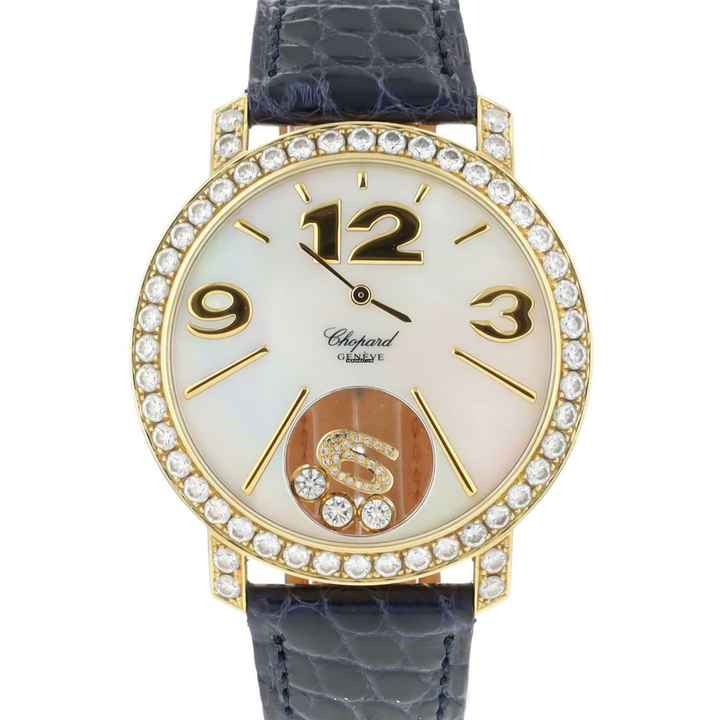  Chopard Happy Diamonds Time Yellow Gold MoP Dial </h1> 
