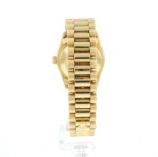 Thumbnail von Rolex Datejust 31 Midsize President Yellow Gold Factory Black Diamond Dial </h1>