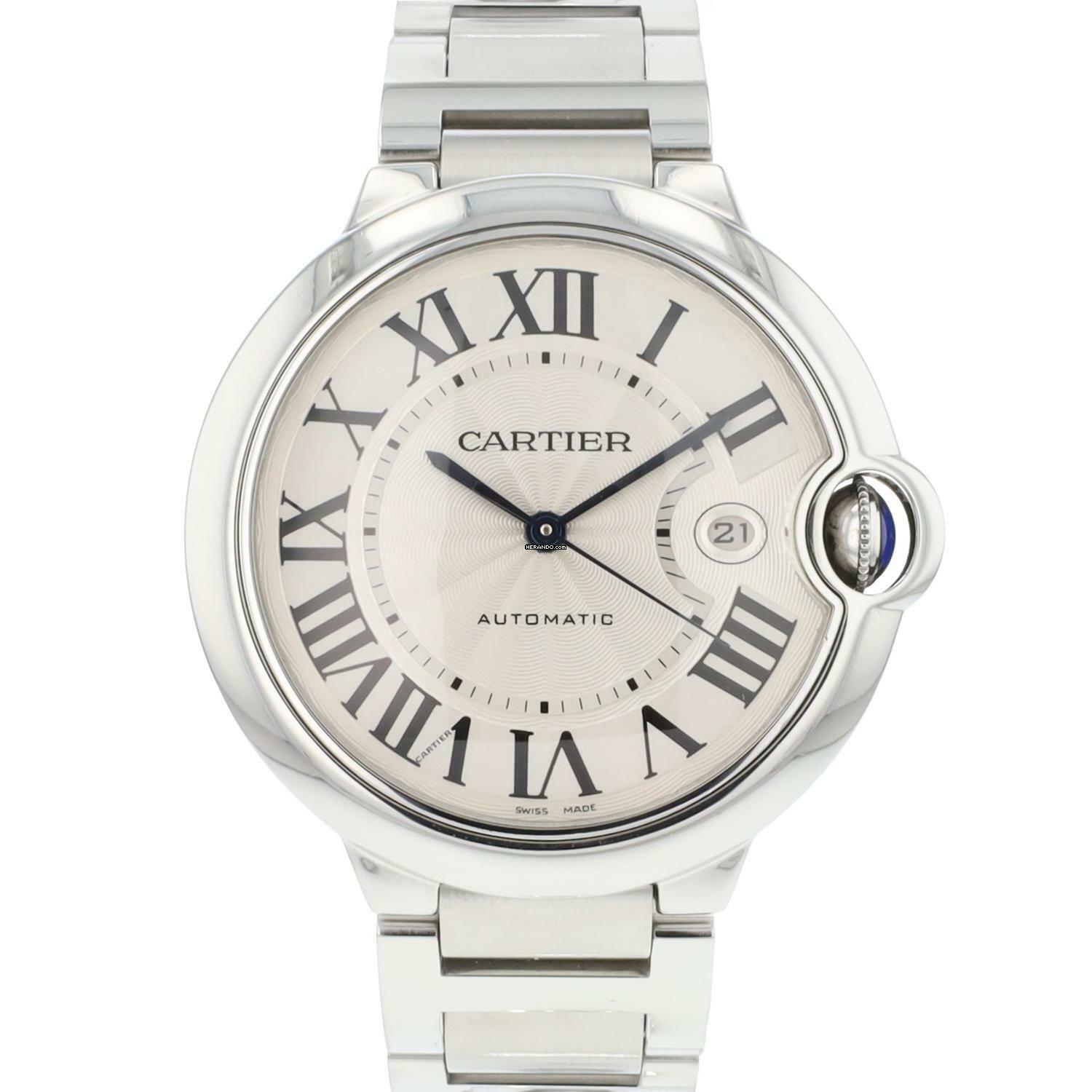  Cartier Ballon Bleu 42mm Automatic Steel </h1> 
