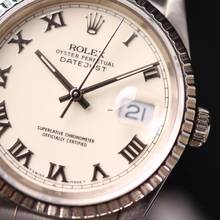 Thumbnail von Rolex Datejust 36 Oyster Ivory Roman Dial </h1>