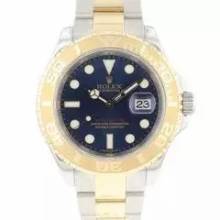 Thumbnail von Rolex Yacht-Master 40 Steel / Gold Blue Dial Rehaut </h1>