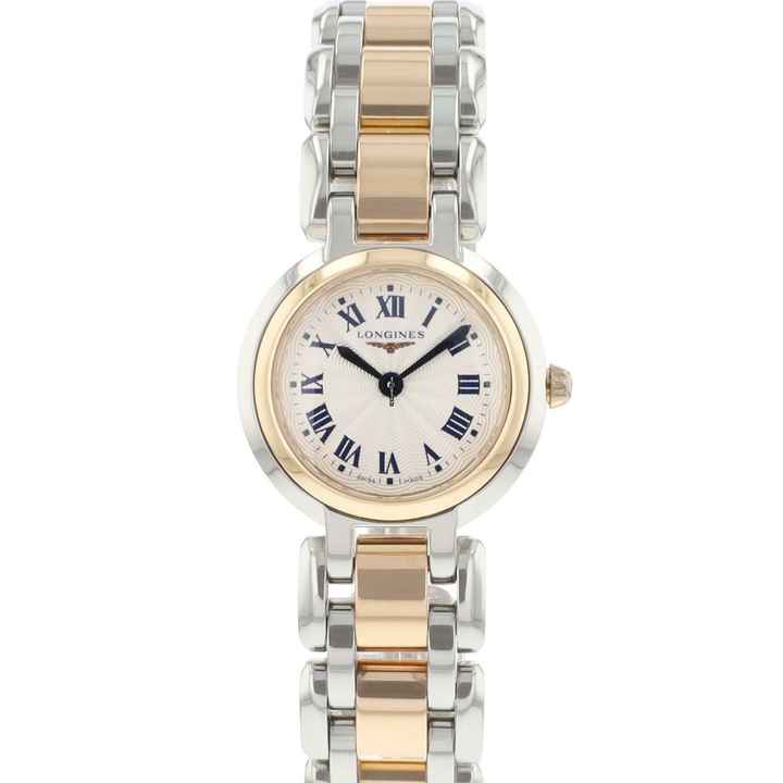  Longines PrimaLuna Steel / Rosegold Roman Dial 