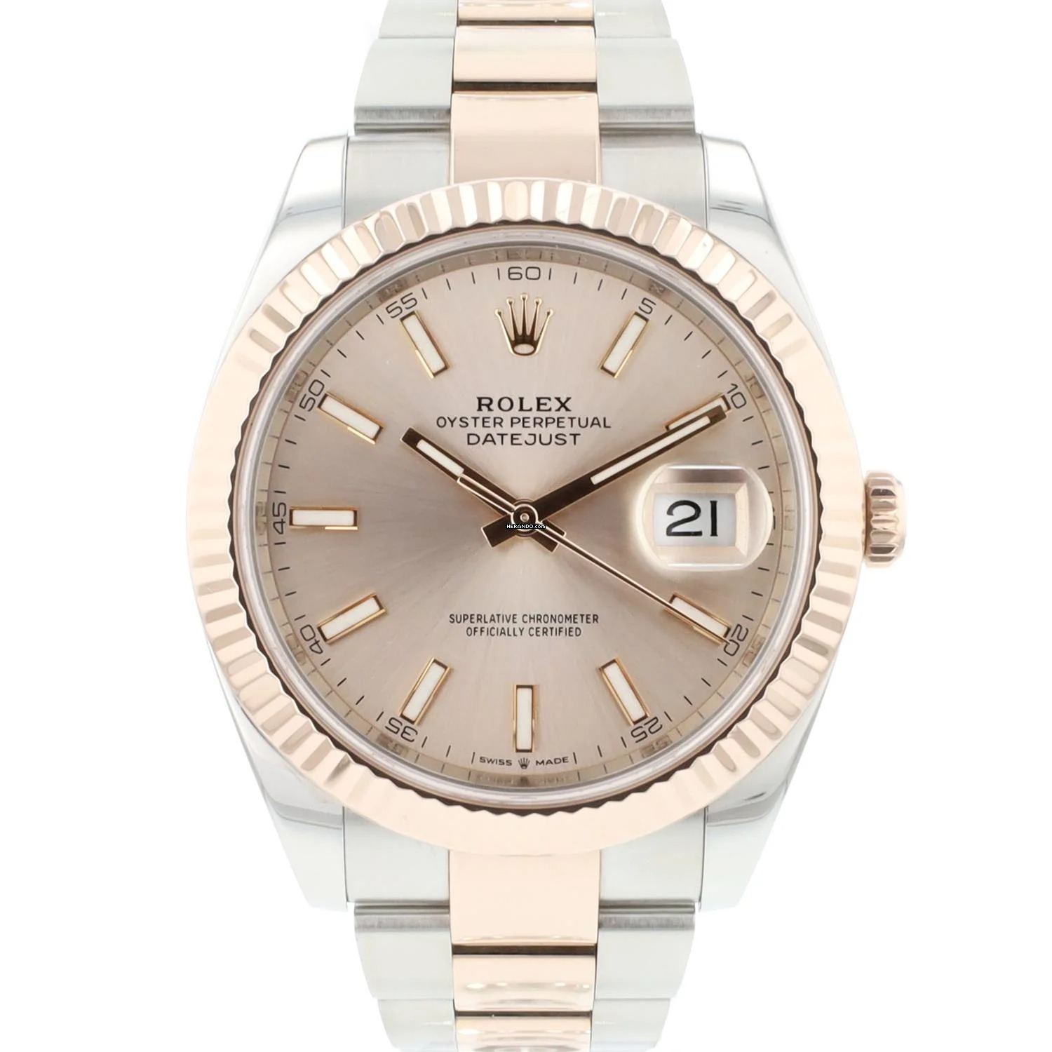 Rolex Datejust 41 Steel Everosegold Oyster Fluted </h1>