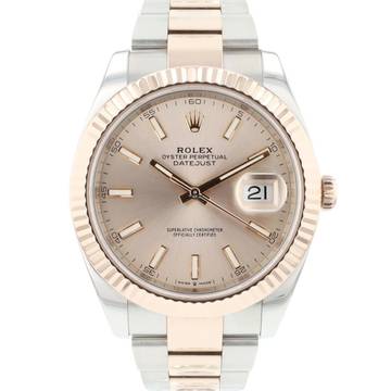  Rolex Datejust 41 Steel Everosegold Oyster Fluted </h1> 