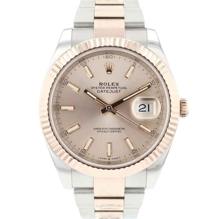  Rolex Datejust 41 Steel Everosegold Oyster Fluted </h1> 