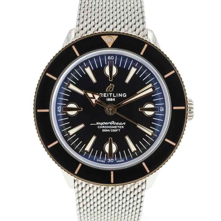  Breitling Superocean Heritage ’57 Steel Everosegold Black Dial NEW 2025 </h1> 