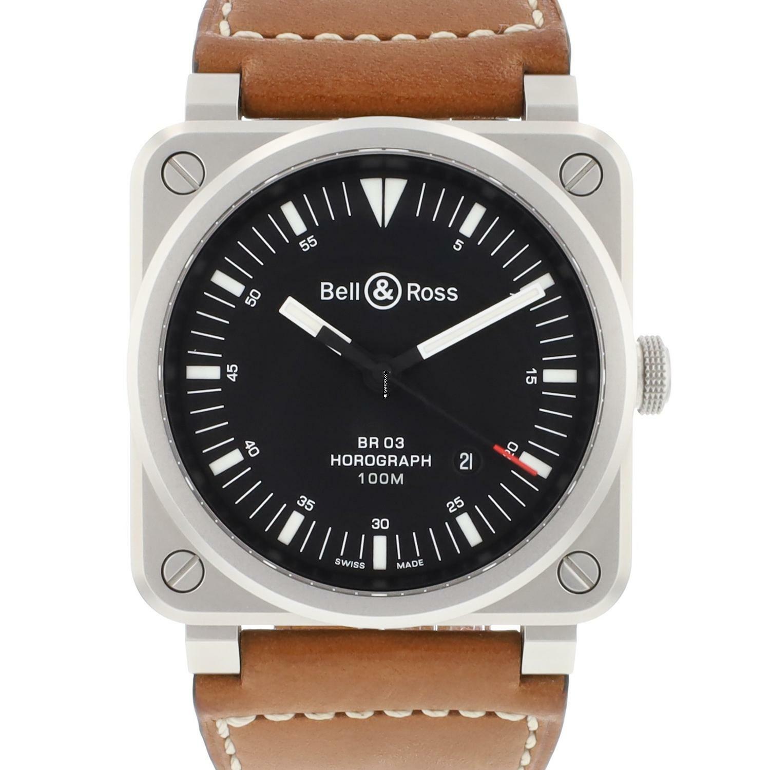  Bell & Ross BR 03 Horograph Black BR03-92 </h1> 