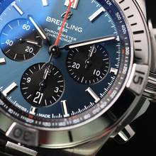 Thumbnail von Breitling Chronomat 42 B01 42 Blue Dial </h1>