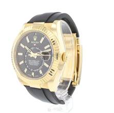 Thumbnail von Rolex Sky-Dweller Oysterflex Yellow Gold Black Dial </h1>
