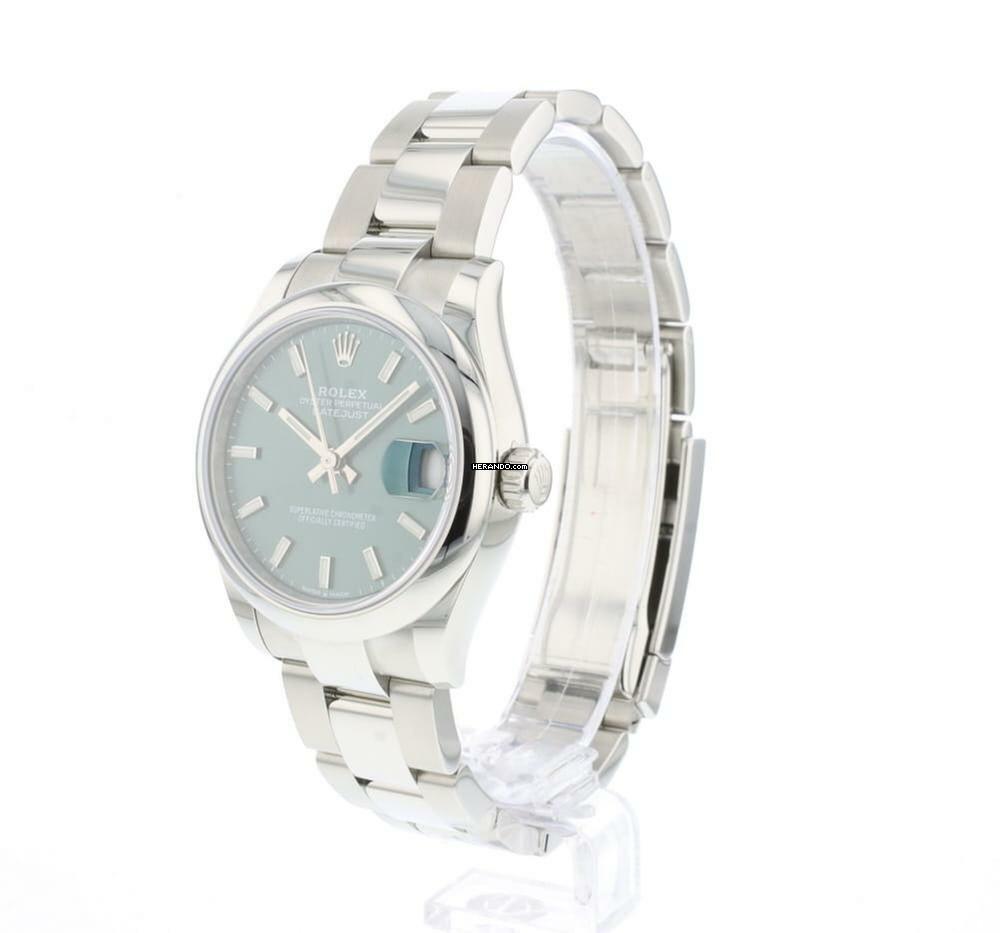 Thumbnail von Rolex Datejust 31 Midsize Green Dial
