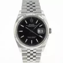 Thumbnail von Rolex Datejust 36 Fluted Jubilee Black Dial </h1>
