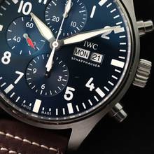 Thumbnail von IWC Fliegeruhr Chronograph Pilot Watch Chronograph Le Petit Prince Blue Dial