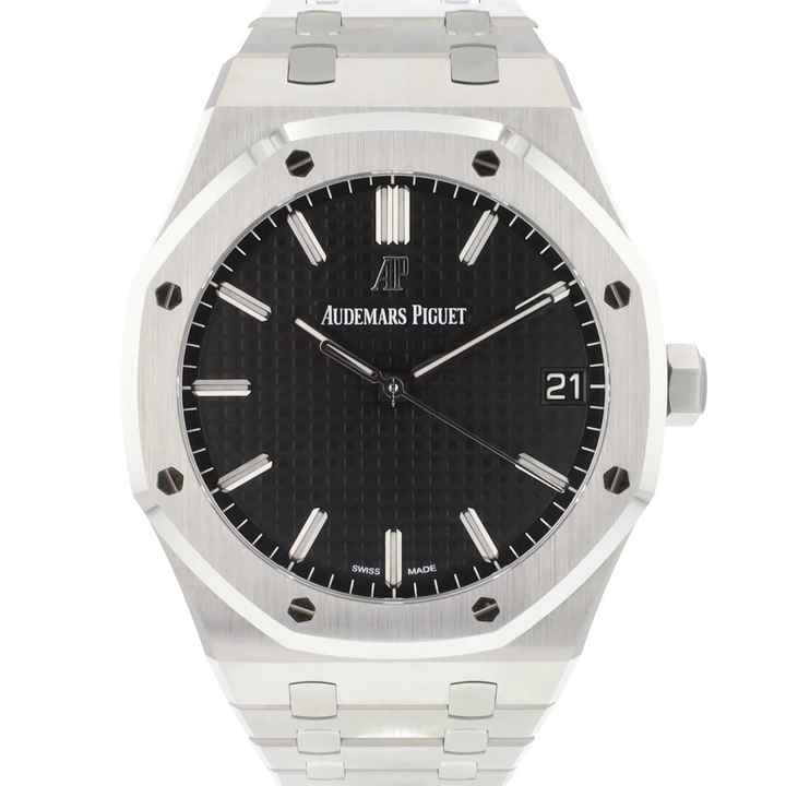  Audemars Piguet Royal Oak 41 Automatic Black Dial NEW </h1> 