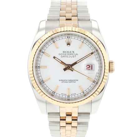  Rolex Datejust 36 Jubilee Fluted Steel / Everose Roulette Date </h1> 