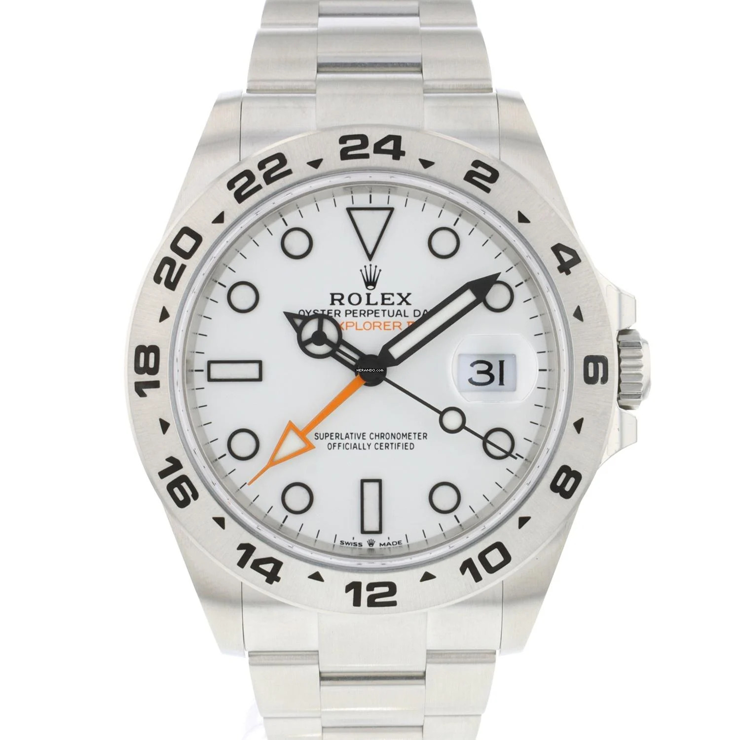  Rolex Explorer II White Dial </h1> 