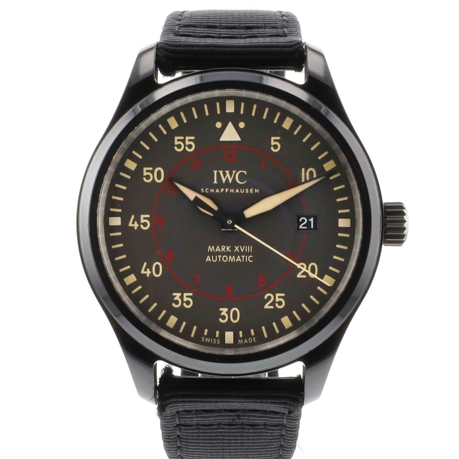 IWC Fliegeruhr Mark Pilot Mark Top Gun Miramar Mark XVIII </h1>