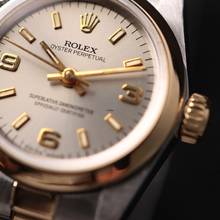 Thumbnail von Rolex Oyster Perpetual 26 Lady 26MM Steel/Gold Grey Dial </h1>