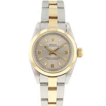  Rolex Oyster Perpetual 26 Lady 26MM Steel/Gold Grey Dial </h1> 