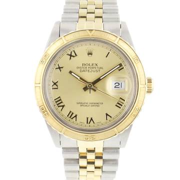  Rolex Datejust Turn-O-Graph 36 Steel Gold Jubilee Turn-O-Graph Champagne Dial </h1> 