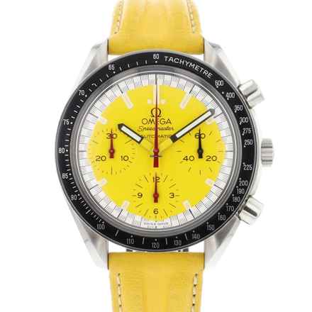  Omega Speedmaster Racing Automatic Michael Schumacher Yellow </h1> 